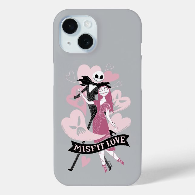 Nightmare Before Christmas | Misfit Love Case-Mate iPhone Case (Back)