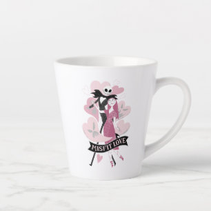 Nightmare Before Christmas Misfit Love Latte Mug