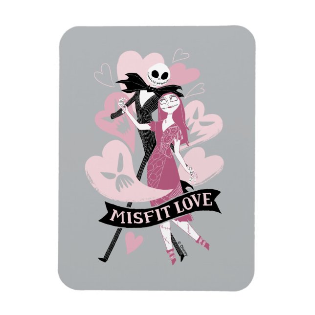 Nightmare Before Christmas | Misfit Love Magnet (Vertical)