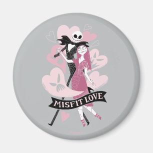 Nightmare Before Christmas   Misfit Love Magnet