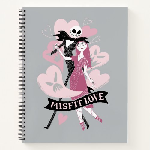 Nightmare Before Christmas  Misfit Love Notebook