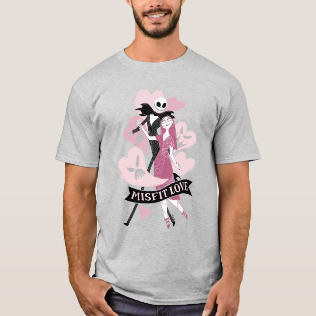 Nightmare Before Christmas | Misfit Love T-Shirt (Front)