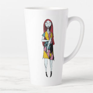 Nightmare Before Christmas Nervous Sally Latte Mug