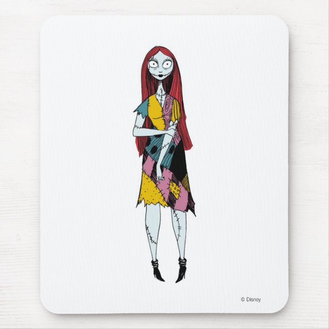 Nightmare Before Christmas | Nervous Sally Mouse Pad (Front)