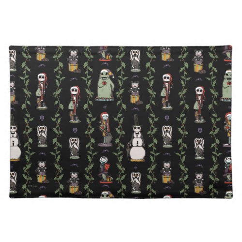 Nightmare Before Christmas  Nutcracker Pattern Cloth Placemat