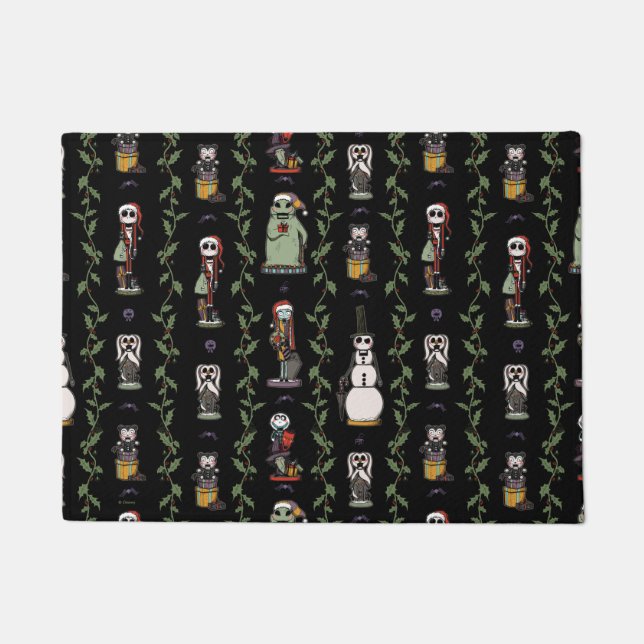 Nightmare Before Christmas | Nutcracker Pattern Doormat (Front)