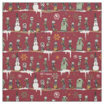 Nightmare Before Christmas Nutcracker Pattern Fabric
