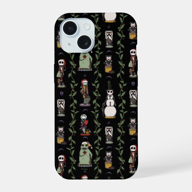 Nightmare Before Christmas | Nutcracker Pattern Iphone Case (Back)