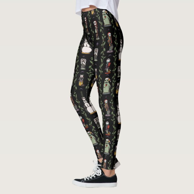 Nightmare Before Christmas | Nutcracker Pattern Leggings (Left)