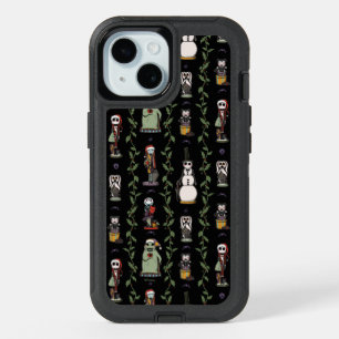Nightmare Before Christmas   Nutcracker Pattern iPhone 15 Case