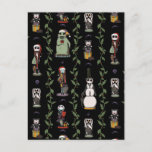 Nightmare Before Christmas | Nutcracker Pattern Postcard
