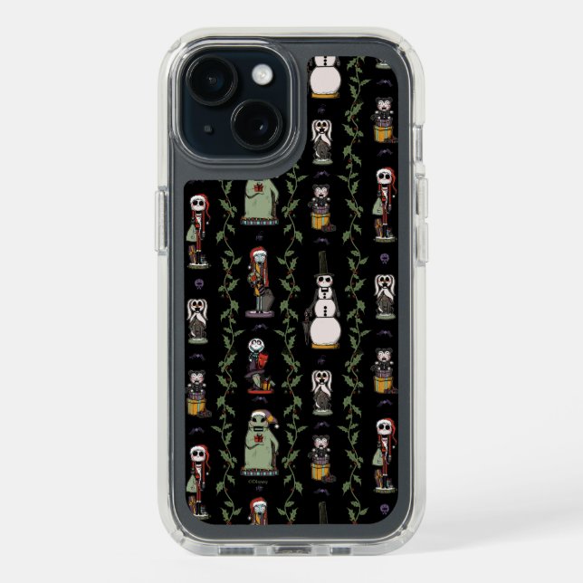 Nightmare Before Christmas | Nutcracker Pattern Speck iPhone Case (Front (Black))