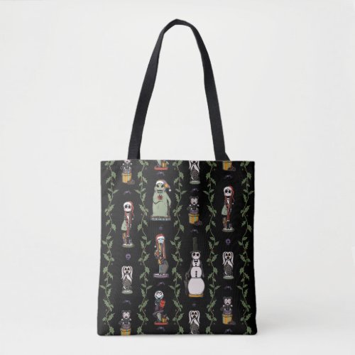 Nightmare Before Christmas  Nutcracker Pattern Tote Bag