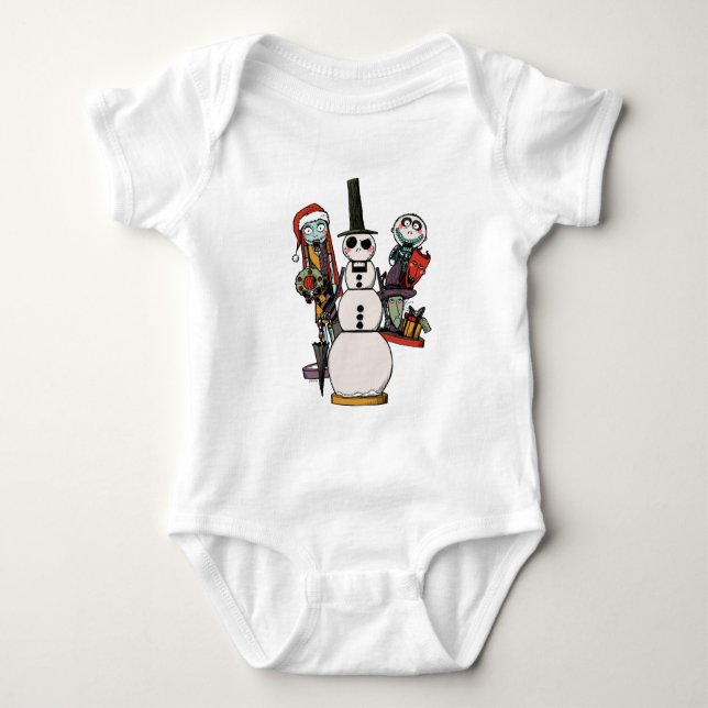 Nightmare Before Christmas | Nutcracker Trio Baby Bodysuit (Front)