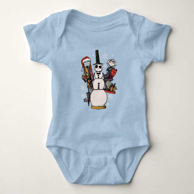 Nightmare Before Christmas | Nutcracker Trio Baby Bodysuit (Front)
