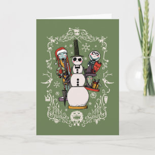 Nightmare Before Christmas   Nutcracker Trio Card