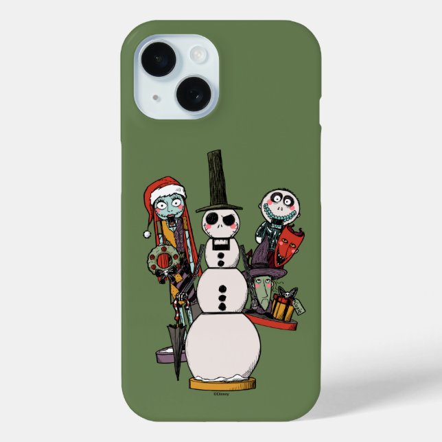 Nightmare Before Christmas | Nutcracker Trio Case-Mate iPhone Case (Back)
