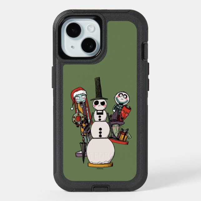 Nightmare Before Christmas | Nutcracker Trio iPhone 15 Case (Back)