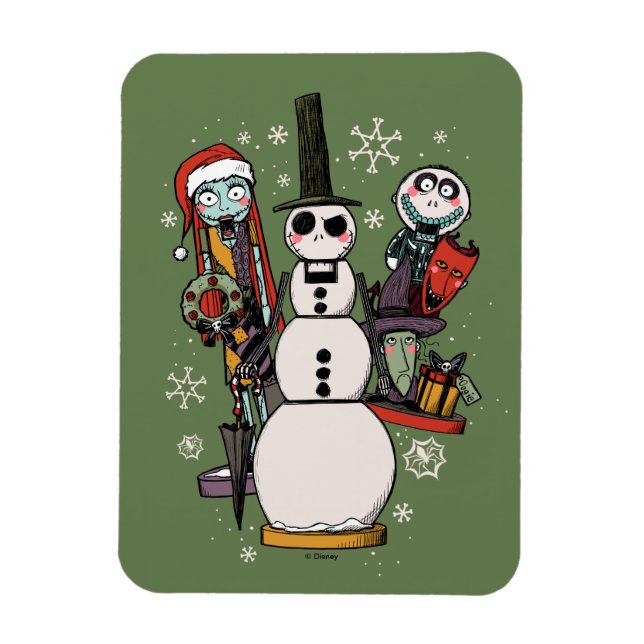 Nightmare Before Christmas | Nutcracker Trio Magnet (Vertical)