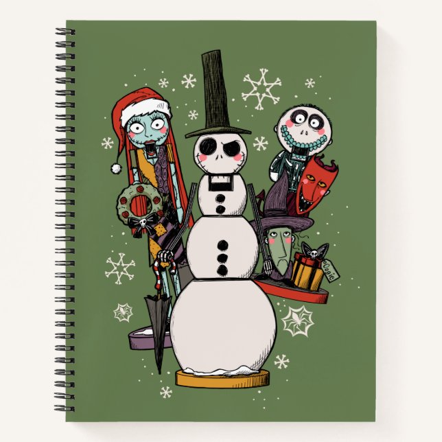 Nightmare Before Christmas | Nutcracker Trio Notebook (Front)