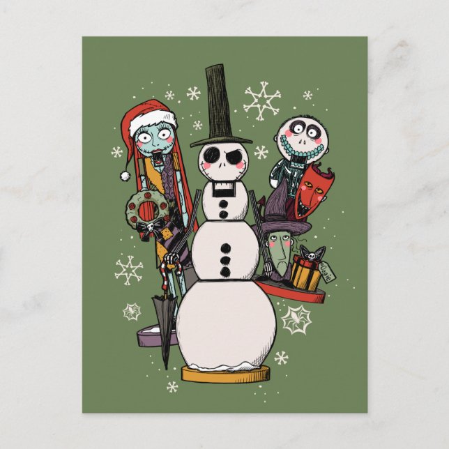 Nightmare Before Christmas | Nutcracker Trio Postcard (Front)