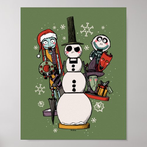 Nightmare Before Christmas  Nutcracker Trio Poster