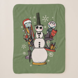 Nightmare Before Christmas | Nutcracker Trio Sherpa Blanket