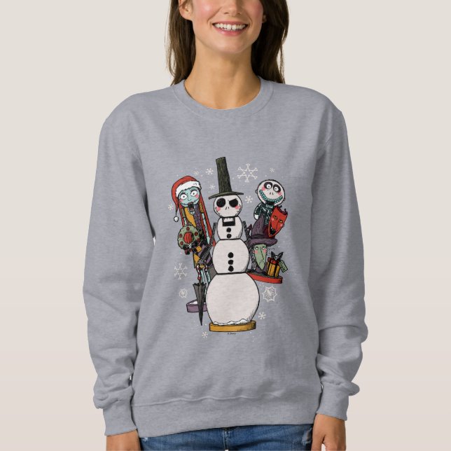 Nightmare Before Christmas | Nutcracker Trio Sweatshirt (Front)