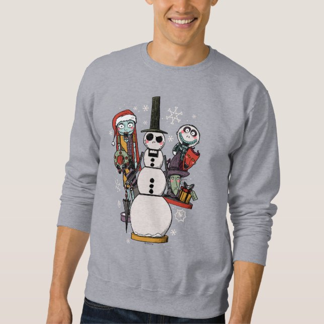 Nightmare Before Christmas | Nutcracker Trio Sweatshirt (Front)