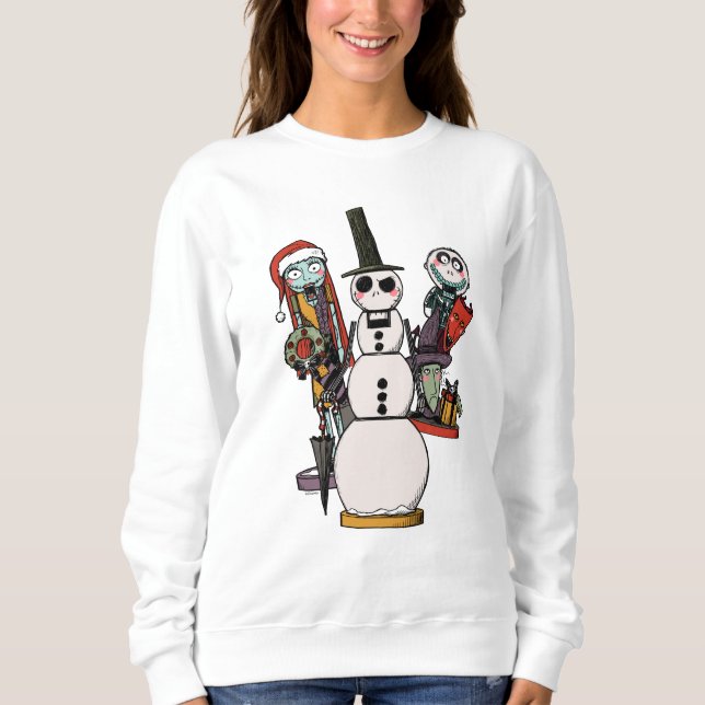 Nightmare Before Christmas | Nutcracker Trio Sweatshirt (Front)