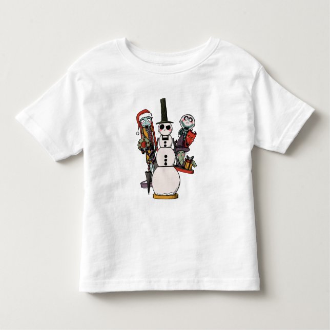 Nightmare Before Christmas | Nutcracker Trio Toddler T-shirt (Front)
