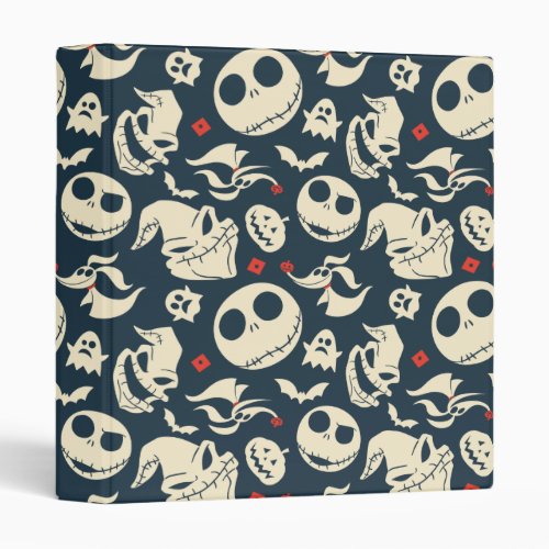 Nightmare Before Christmas  Oh What Joy _ Pattern 3 Ring Binder