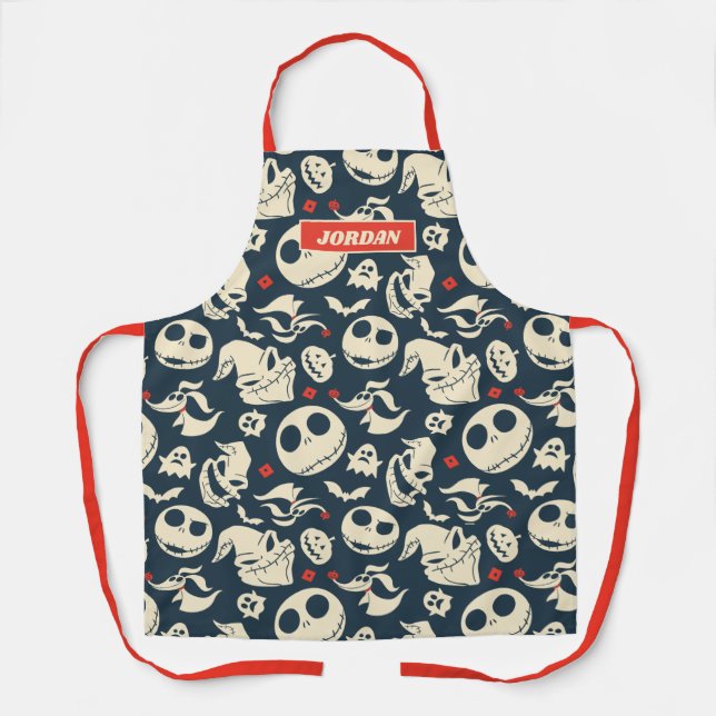Nightmare Before Christmas | Oh What Joy - Pattern Apron (Front)