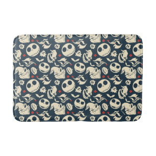 Nightmare Before Christmas   Oh What Joy - Pattern Bathroom Mat