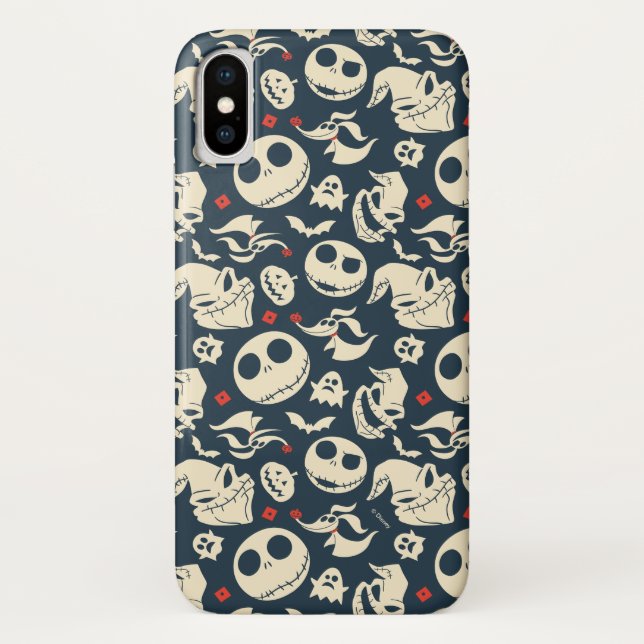 Nightmare Before Christmas | Oh What Joy - Pattern Case-Mate iPhone Case (Back)