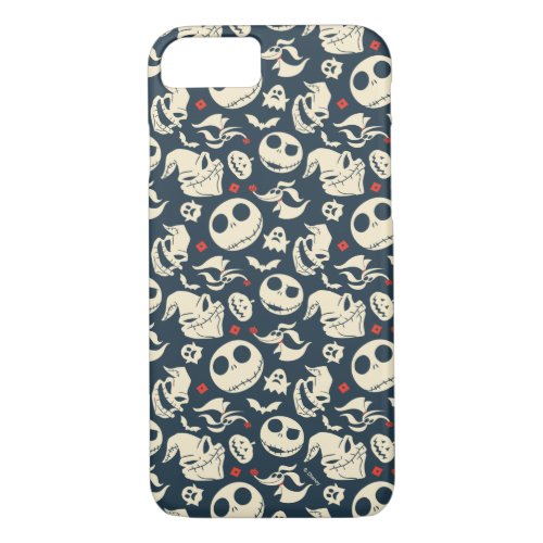 Nightmare Before Christmas  Oh What Joy _ Pattern iPhone 87 Case