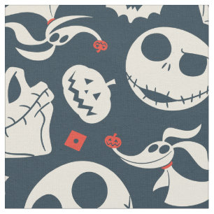 Nightmare Before Christmas   Oh What Joy - Pattern Fabric