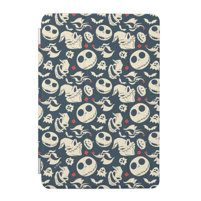 Nightmare Before Christmas | Oh What Joy - Pattern iPad Mini Cover (Front)