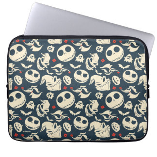 Nightmare Before Christmas | Oh What Joy - Pattern Laptop Sleeve
