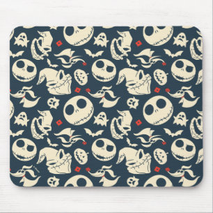 Nightmare Before Christmas Oh What Joy - Pattern Mouse Pad