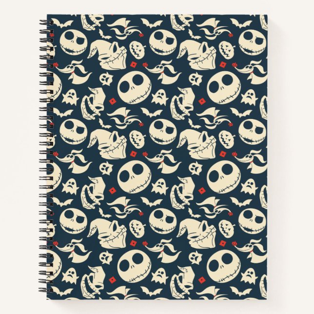 Nightmare Before Christmas | Oh What Joy - Pattern Notebook (Front)