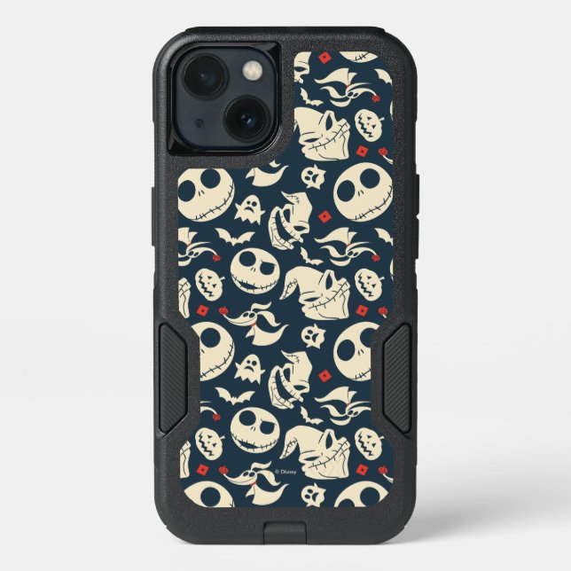 Nightmare Before Christmas | Oh What Joy - Pattern Otterbox iPhone Case (Back)