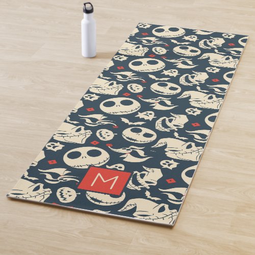 Nightmare Before Christmas  Oh What Joy _ Pattern Yoga Mat