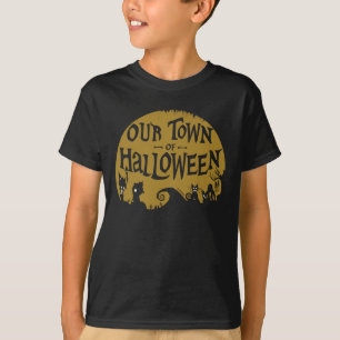 Nightmare Before Christmas Our Town Of Halloween T-Shirt