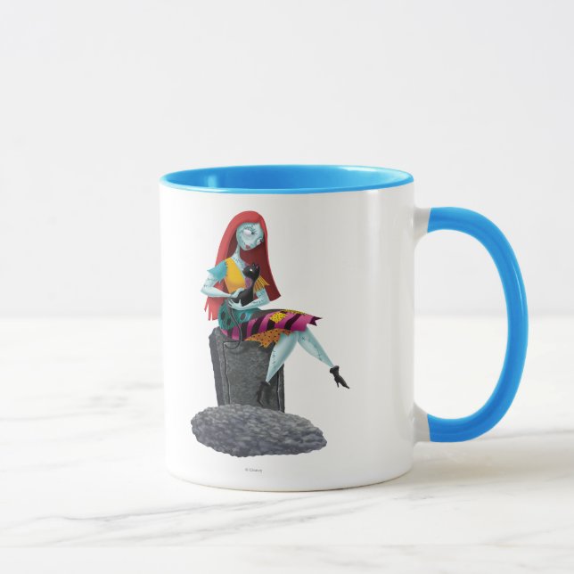 Nightmare Before Christmas | Sally & Cat Sitting Mug (Right)