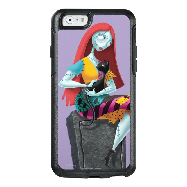 Nightmare Before Christmas | Sally & Cat Sitting Otterbox iPhone Case (Back)