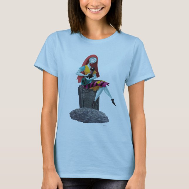 Nightmare Before Christmas | Sally & Cat Sitting T-Shirt (Front)