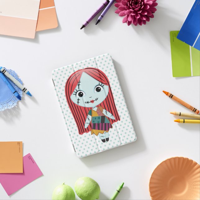 Nightmare Before Christmas | Sally Emoji iPad Mini Cover (In Situ)