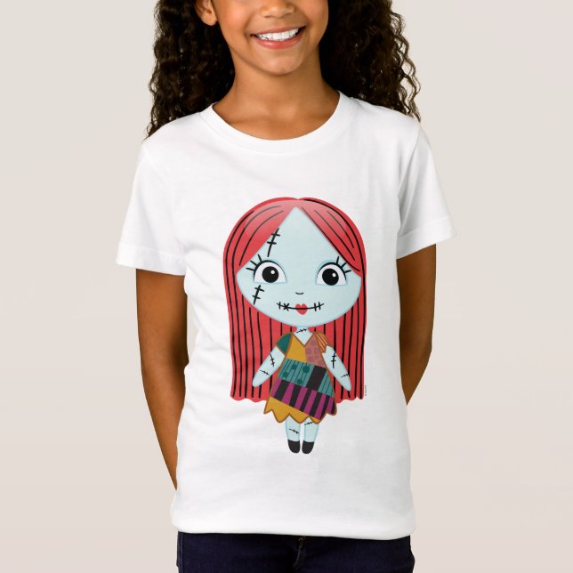 Nightmare Before Christmas | Sally Emoji T-Shirt (Front)