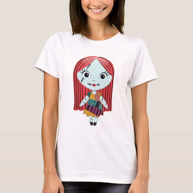 Nightmare Before Christmas | Sally Emoji T-Shirt (Front)